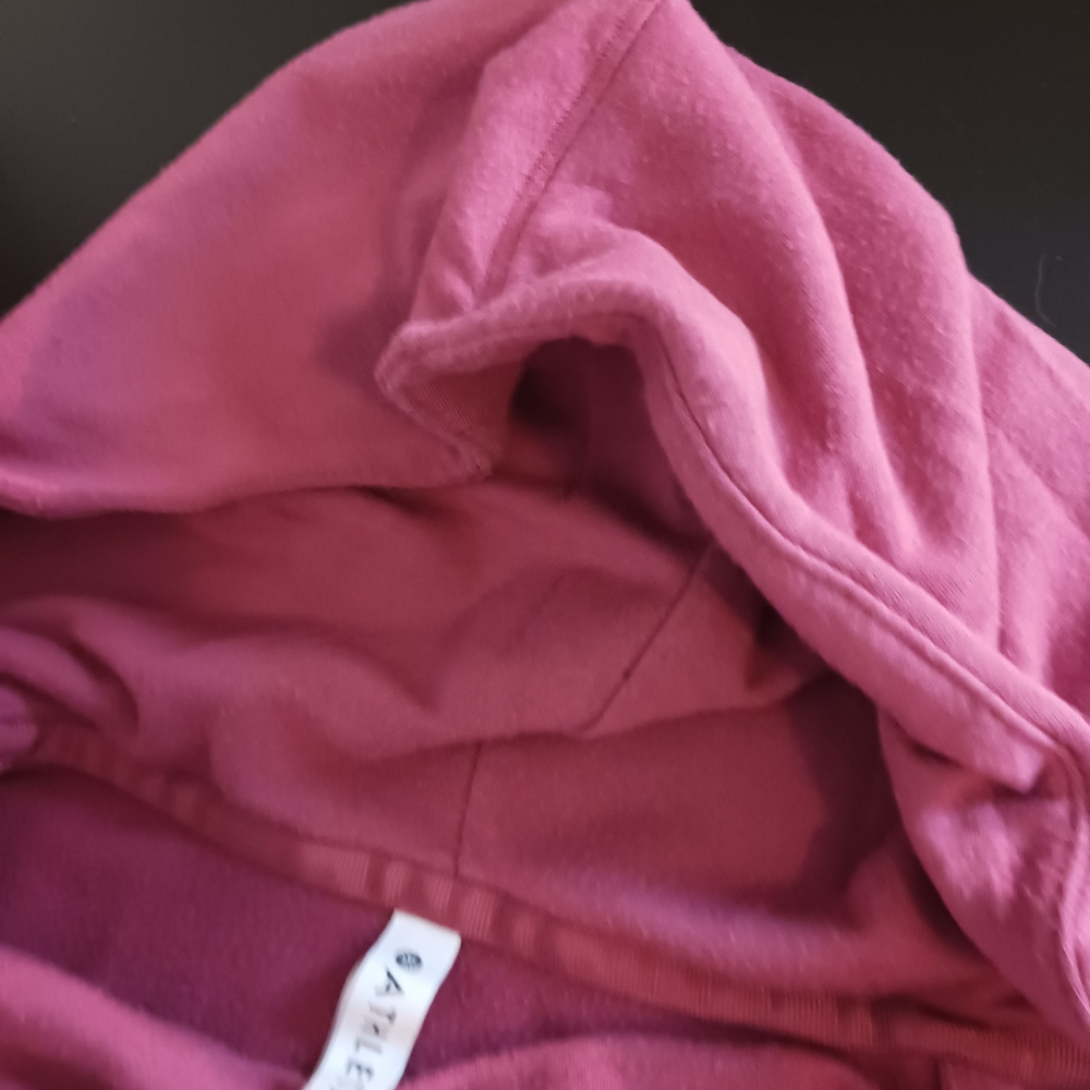 2/$30 DEAL!! Athleta Berry Cowl Neck Hoodie - Picture 8 of 11